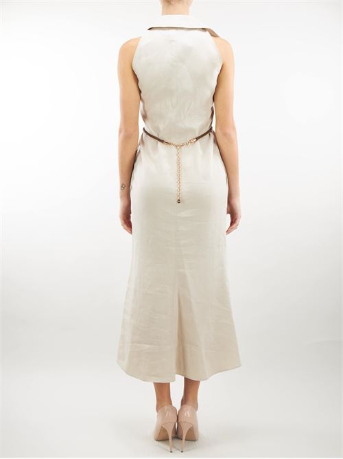Linen and cotton dress Max Mara Studio MAX MARA STUDIO | abito en | TORTONA2